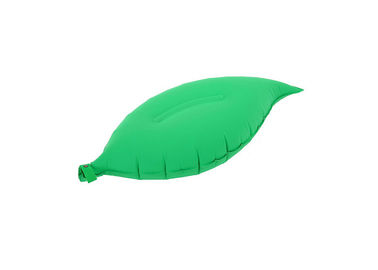 Şişme Seyahat Yastık Sleeping Yeşil Yaprak Şekli Polyester / Pamuk Malzeme Tedarikçi
