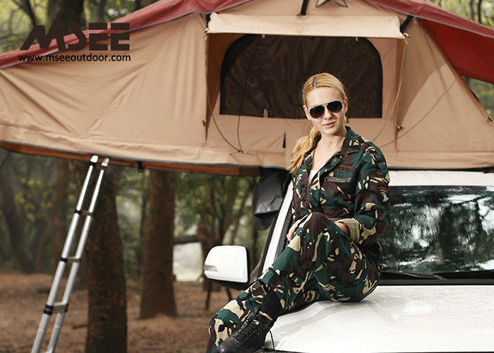 ABS Malzeme Açık Kamp Çadırı, Arabanın üstüne, Araba Çatı Raf Çadırı Çevre Dostu Tedarikçi